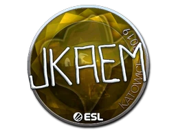 jkaem (Foil) | Katowice 2019 sticker