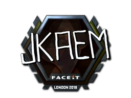 jkaem (Foil) | London 2018 sticker