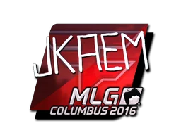 jkaem (Foil) | MLG Columbus 2016 sticker