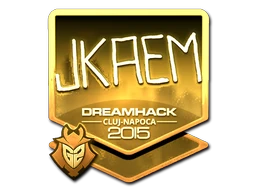jkaem (Gold) | Cluj-Napoca 2015 sticker