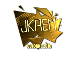 jkaem (Gold) | Cologne 2016 sticker