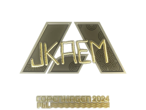 jkaem (Gold) | Copenhagen 2024 sticker