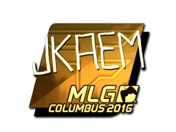 jkaem (Gold) | MLG Columbus 2016 sticker