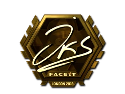 jks (Gold) | London 2018 sticker
