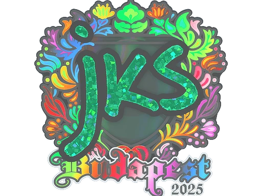 jks (Holo) | Budapest 2025 sticker