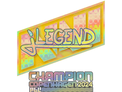 jL (Holo, Champion) | Copenhagen 2024 sticker