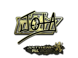 JOTA (Gold) | Antwerp 2022 sticker