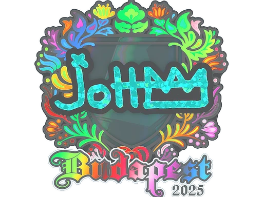 jottAAA (Holo) | Budapest 2025 sticker