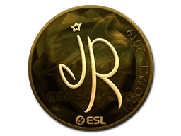jR (Gold) | Katowice 2019 sticker
