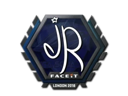 jR | London 2018 sticker