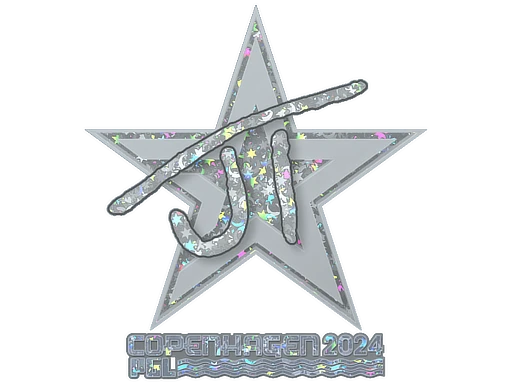 JT (Glitter) | Copenhagen 2024 sticker