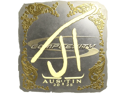 JT (Gold) | Austin 2025 sticker