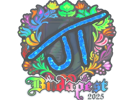 JT (Holo) | Budapest 2025 sticker