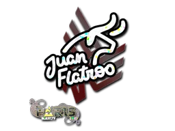juanflatroo (Glitter) | Paris 2023 sticker