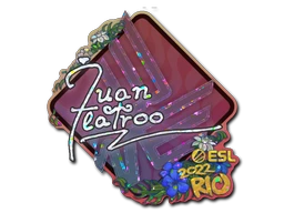 juanflatroo (Glitter) | Rio 2022 sticker