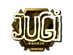 JUGi (Gold) | London 2018 sticker