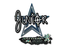 junior (Glitter) | Antwerp 2022 sticker