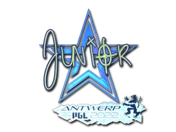 junior (Holo) | Antwerp 2022 sticker