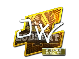 JW (Foil) | Atlanta 2017 sticker