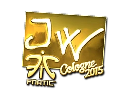 JW (Gold) | Cologne 2015 sticker