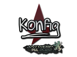 k0nfig | Antwerp 2022 sticker