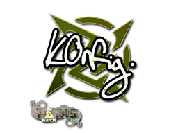 k0nfig (Glitter) | Paris 2023 sticker