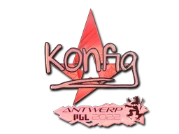 k0nfig (Holo) | Antwerp 2022 sticker