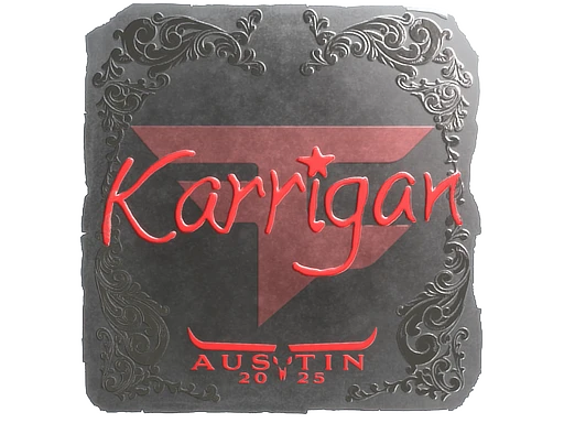 karrigan (Foil) | Austin 2025 sticker