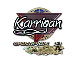 karrigan (Glitter, Champion) | Antwerp 2022 sticker