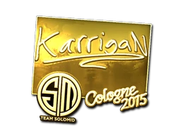 karrigan (Gold) | Cologne 2015 sticker
