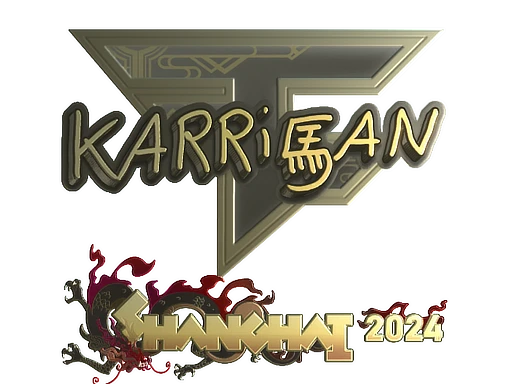karrigan (Gold) | Shanghai 2024 sticker
