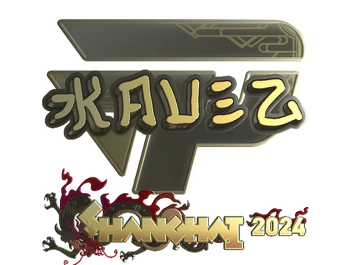kauez (Gold) | Shanghai 2024 sticker