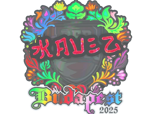 kauez (Holo) | Budapest 2025 sticker