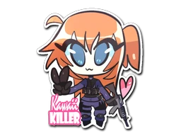 Kawaii Killer CT sticker
