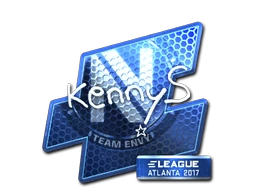 kennyS (Foil) | Atlanta 2017 sticker