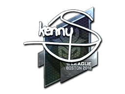kennyS (Foil) | Boston 2018 sticker