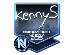 kennyS (Foil) | Cluj-Napoca 2015 sticker