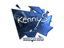 kennyS (Foil) | Cologne 2016 sticker