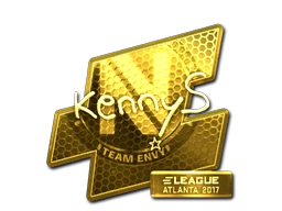kennyS (Gold) | Atlanta 2017 sticker