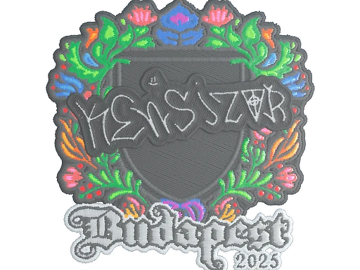 kensizor (Embroidered) | Budapest 2025 sticker