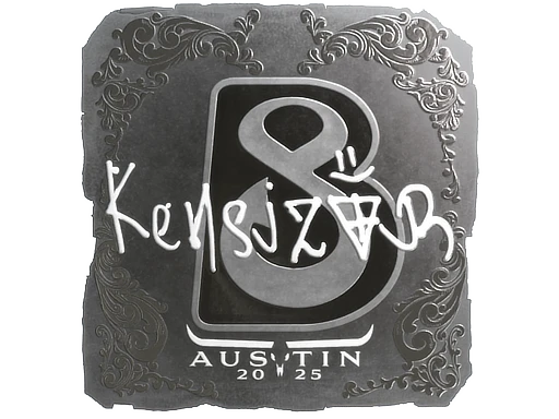 kensizor (Foil) | Austin 2025 sticker