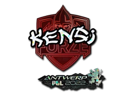 KENSi (Glitter) | Antwerp 2022 sticker