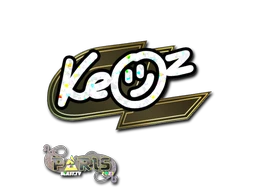 Keoz (Glitter) | Paris 2023 sticker