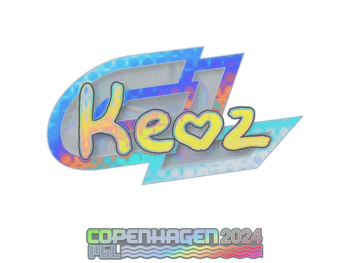 Keoz (Holo) | Copenhagen 2024 sticker