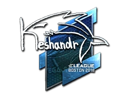 keshandr (Foil) | Boston 2018 sticker
