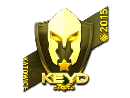 Keyd Stars (Gold) | Katowice 2015 sticker