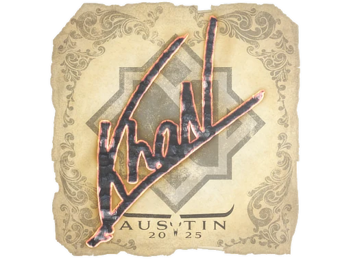 khaN | Austin 2025 sticker