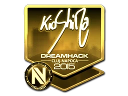 kioShiMa (Gold) | Cluj-Napoca 2015 sticker