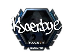 Kjaerbye (Foil) | London 2018 sticker
