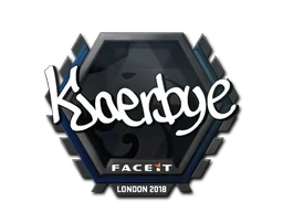 Kjaerbye | London 2018 sticker